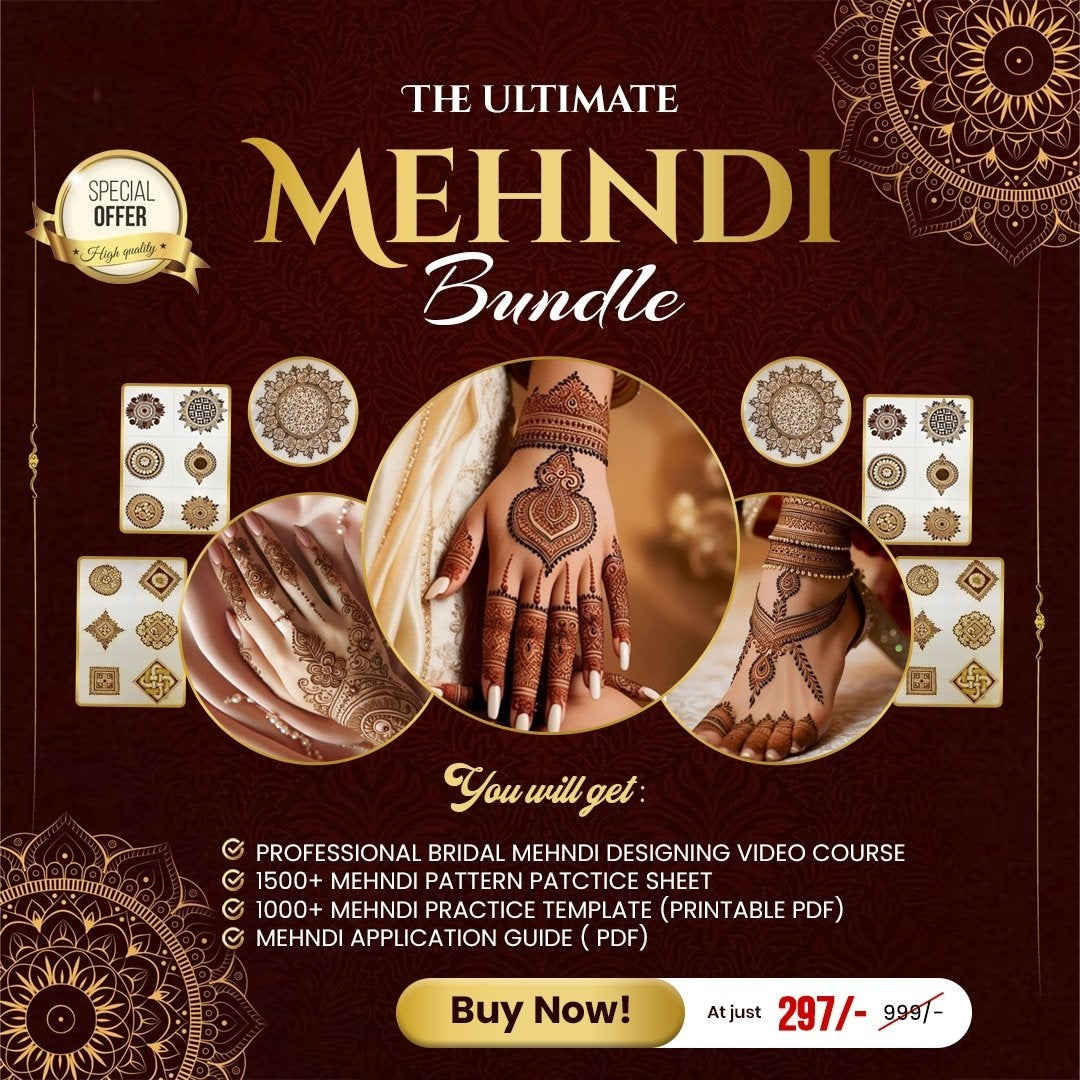 Mehndi Design Bundle